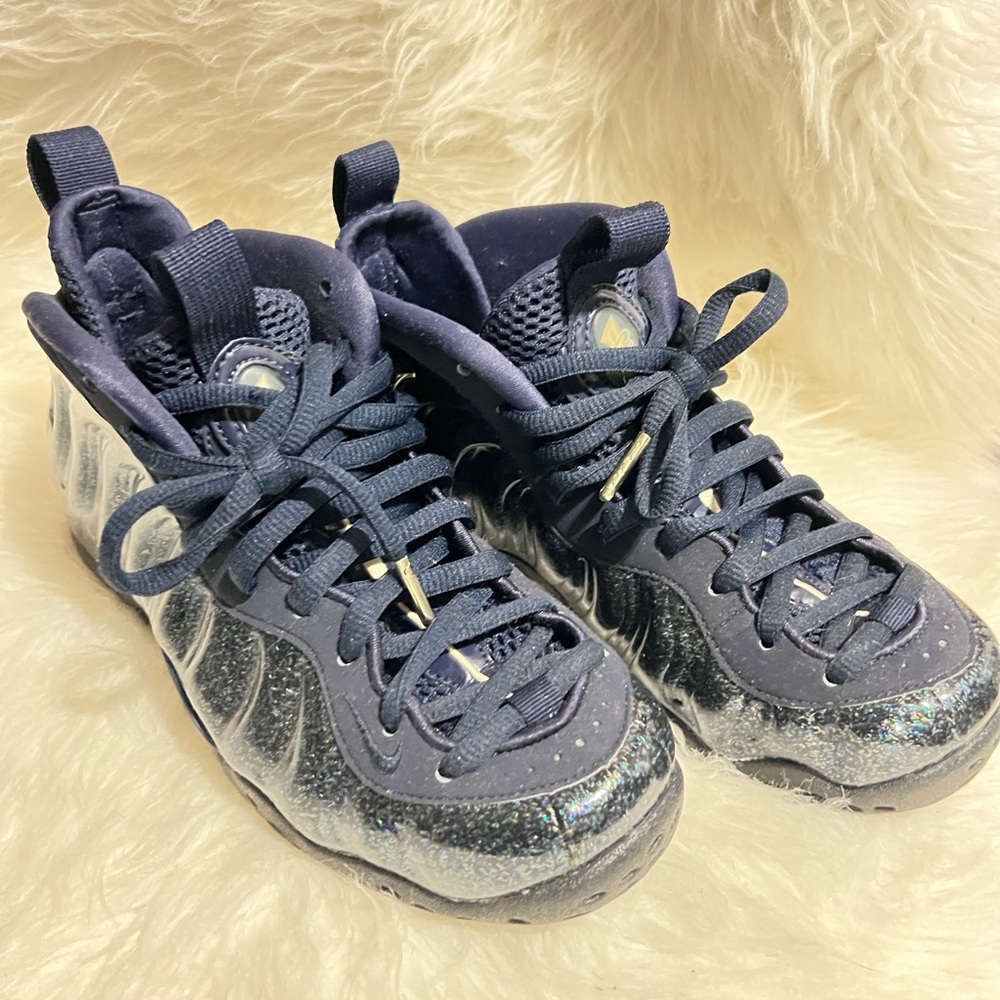 Kids Navy Blue Sneakers